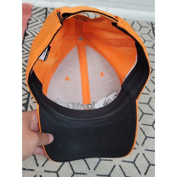 TaylorMade M1 PSi Adjustable Hat in Bright Orange, One Size Fits All - Picture 9 of 9
